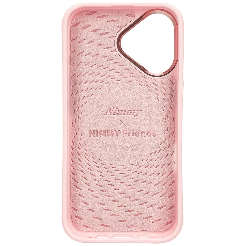 Nimmy Magnetic fashion cute pet MagSafe case for iPhone 16 - pink_4