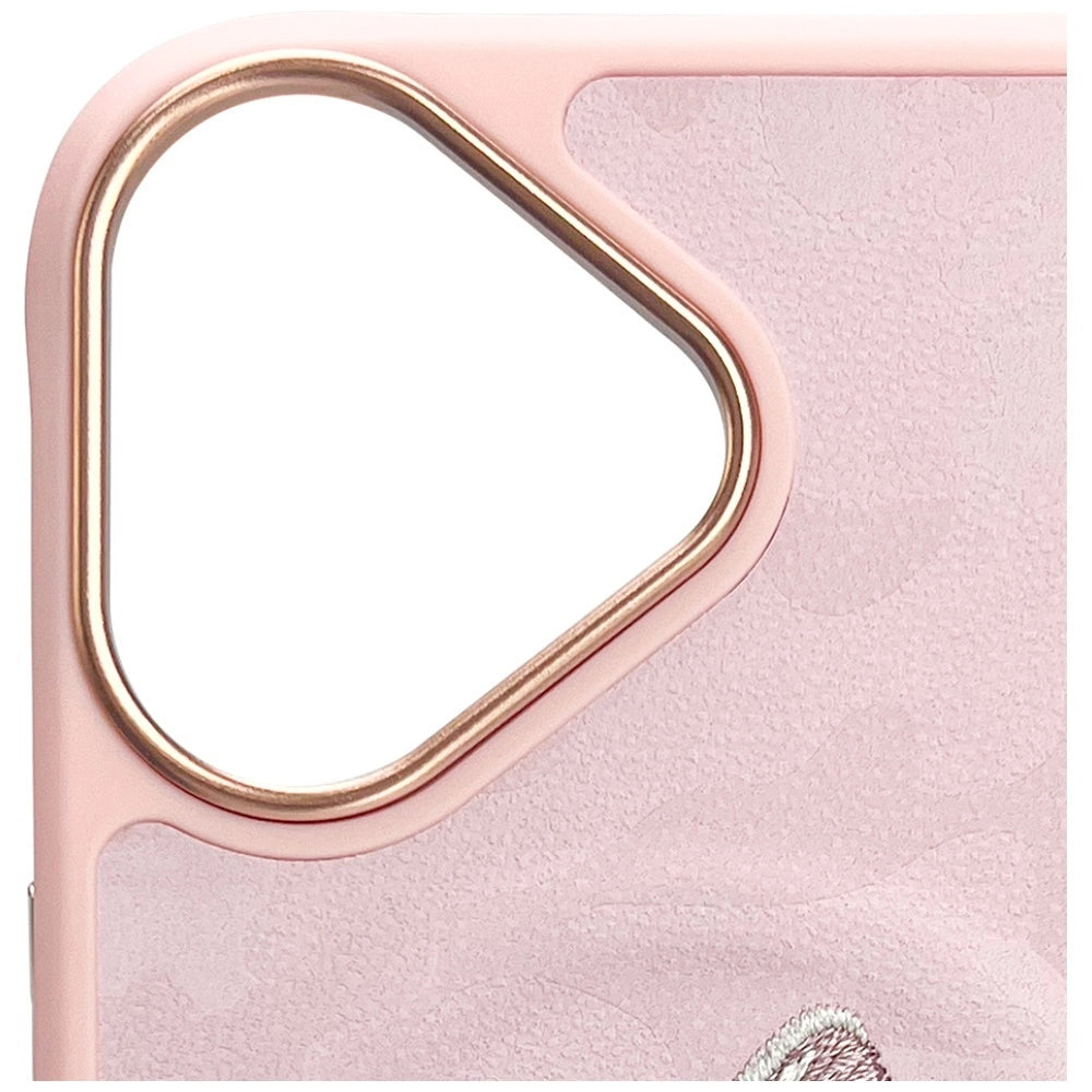 Nimmy Magnetic fashion cute pet MagSafe case for iPhone 16 - pink_6