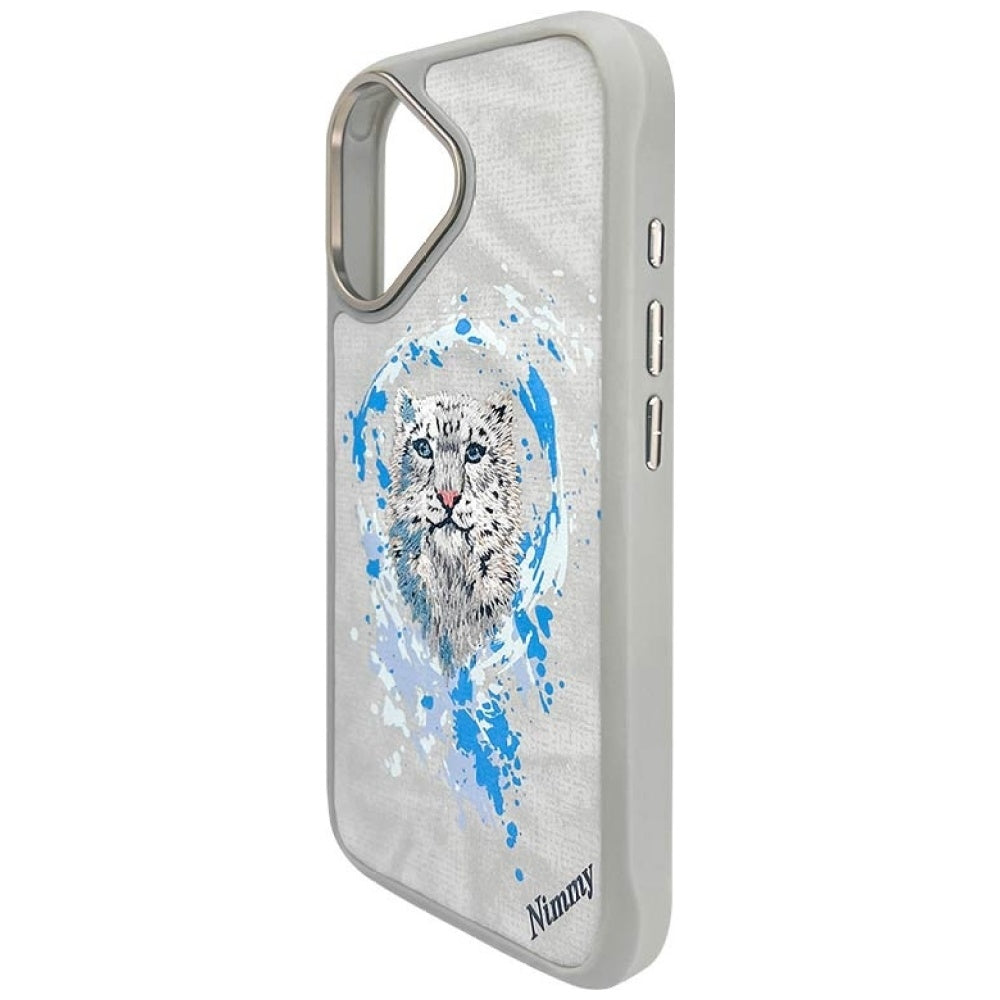 Nimmy Pantera MagSafe case for iPhone 16 - light gray_3