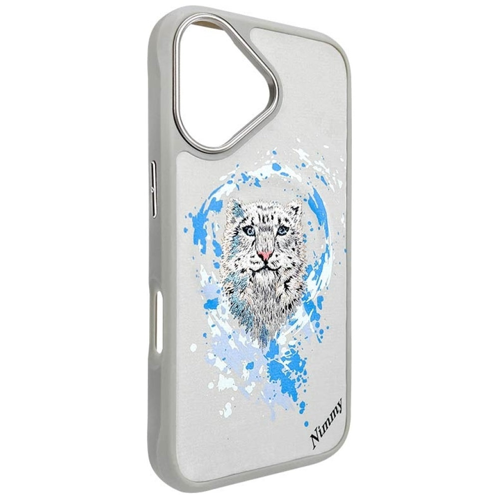 Nimmy Pantera MagSafe case for iPhone 16 - light gray_4