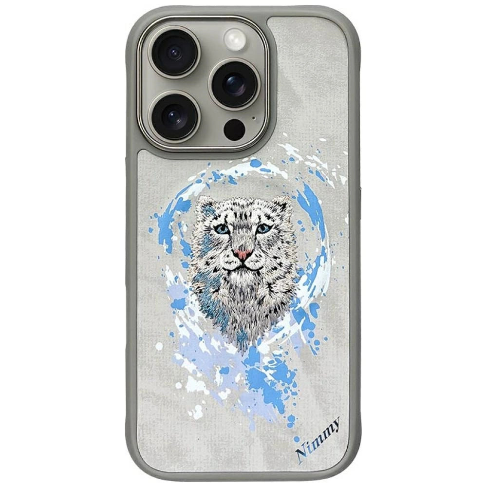 Nimmy Pantera MagSafe Case for iPhone 16 Pro - Gray_0