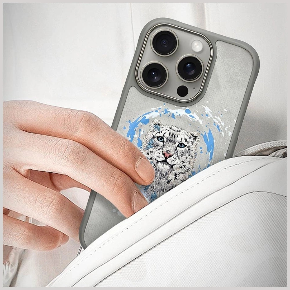 Nimmy Pantera MagSafe Case for iPhone 16 Pro - Gray_9