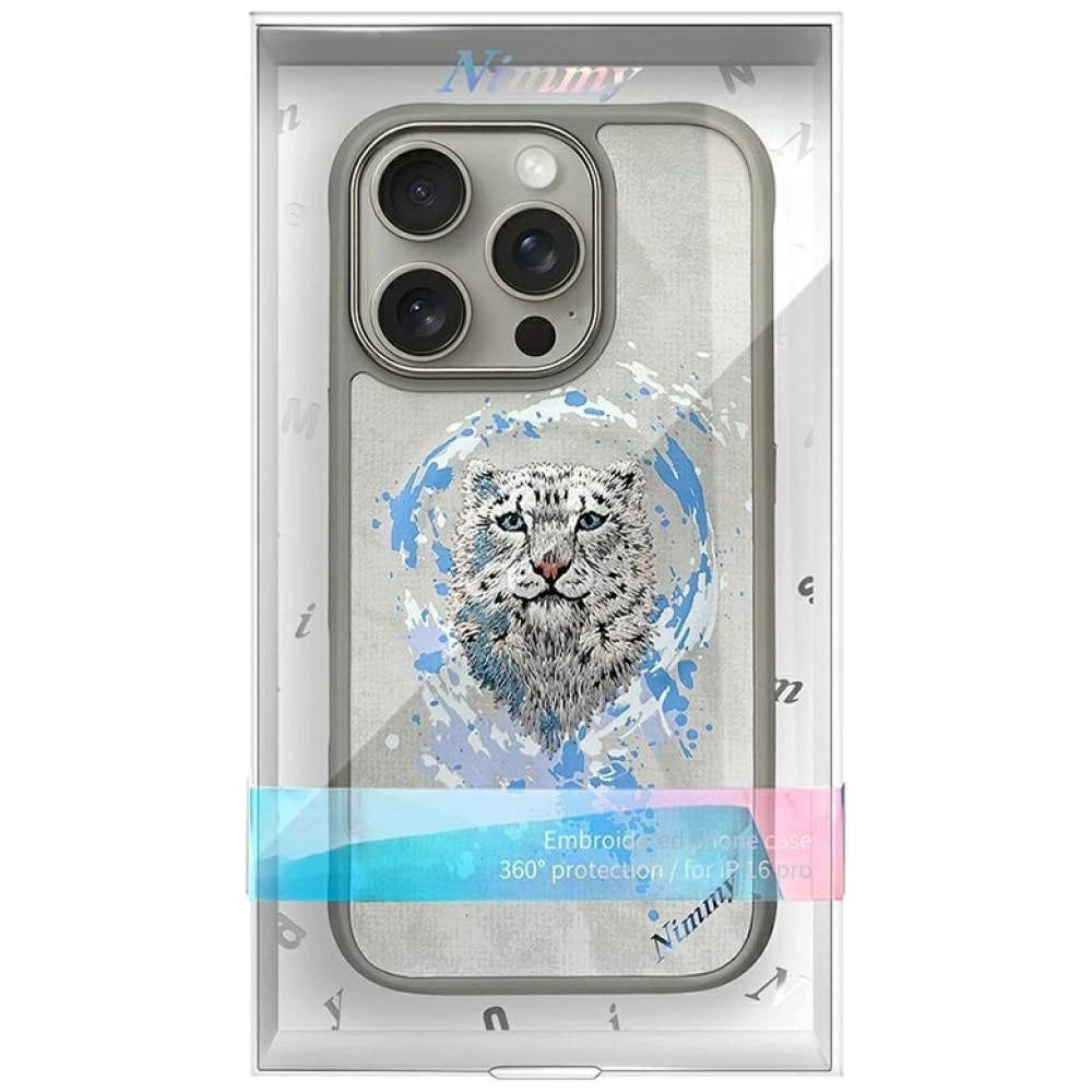 Nimmy Pantera MagSafe Case for iPhone 16 Pro - Gray_10