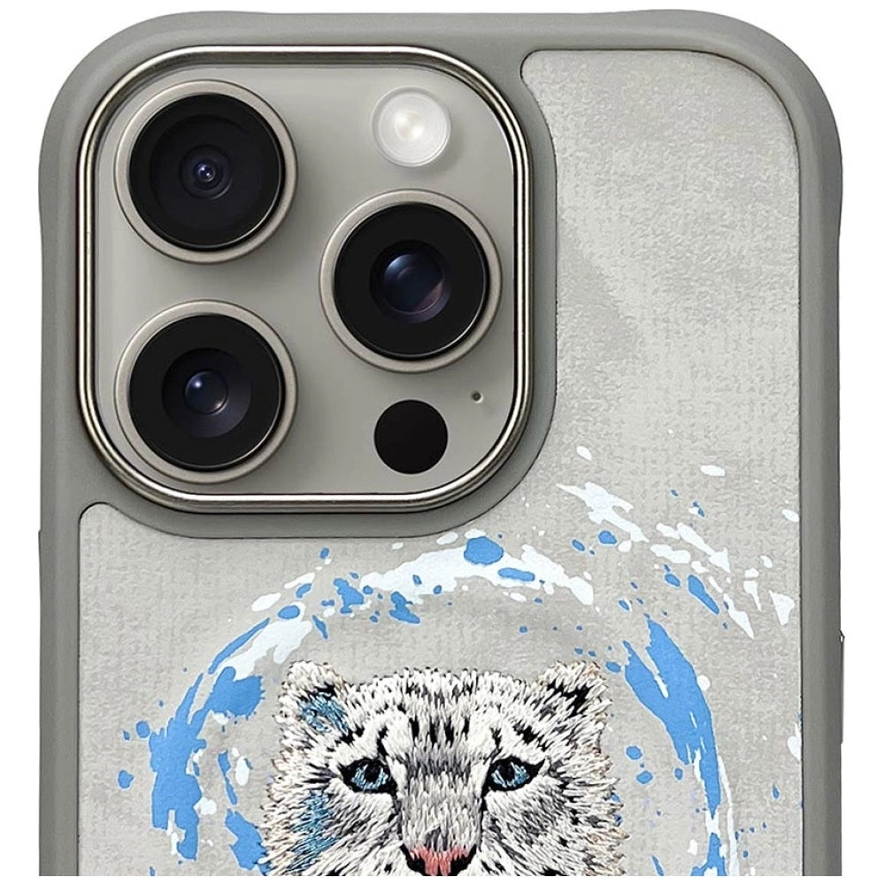 Nimmy Pantera MagSafe Case for iPhone 16 Pro - Gray_1
