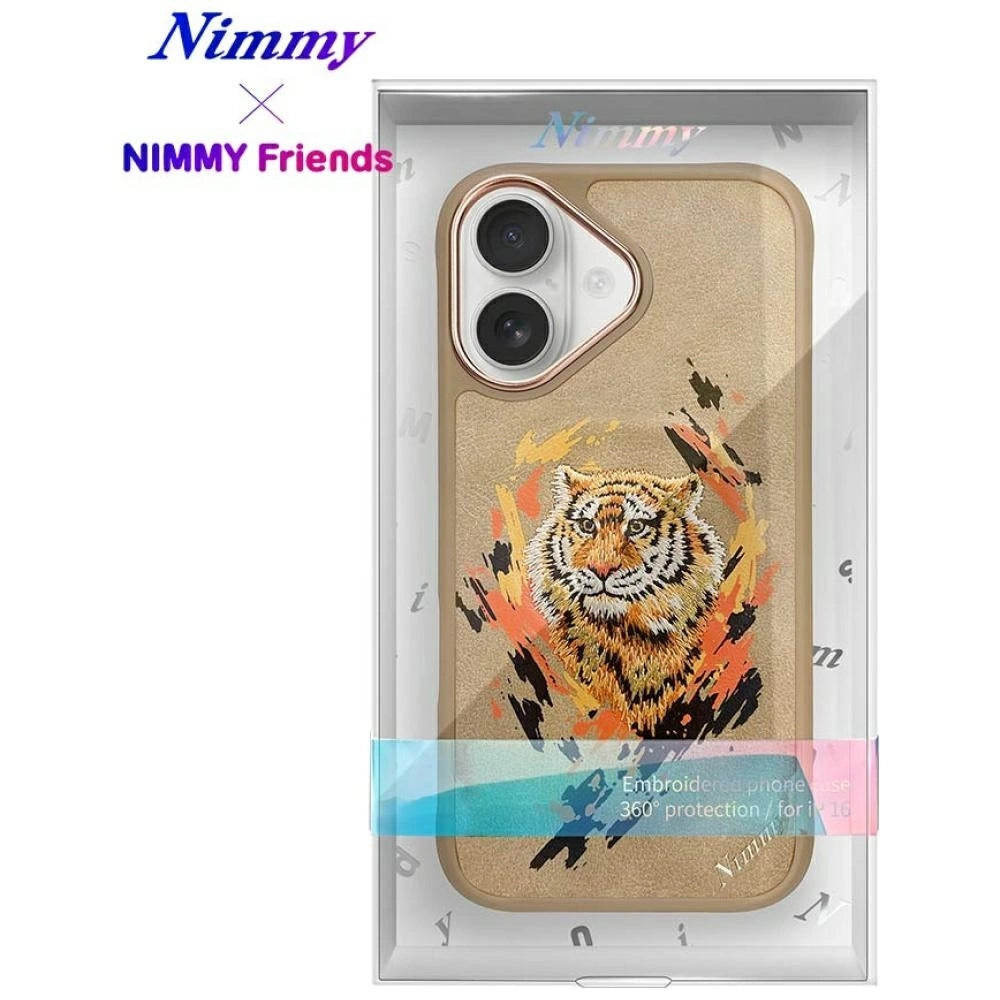Nimmy Tiger MagSafe case for iPhone 16 - brown_14