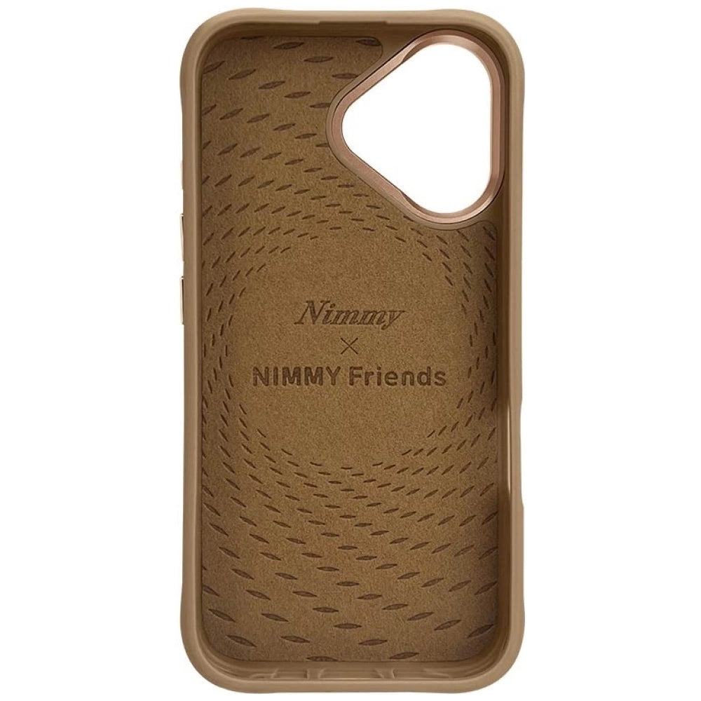 Nimmy Tiger MagSafe case for iPhone 16 - brown_2