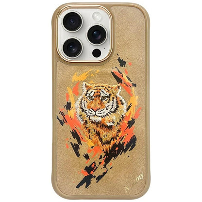 Nimmy Tiger MagSafe case for iPhone 16 Pro Max - brown_0