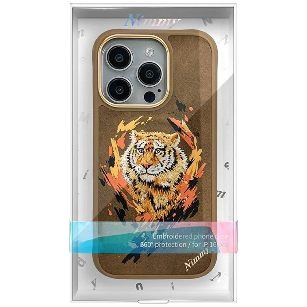 Nimmy Tiger MagSafe case for iPhone 16 Pro Max - brown_10