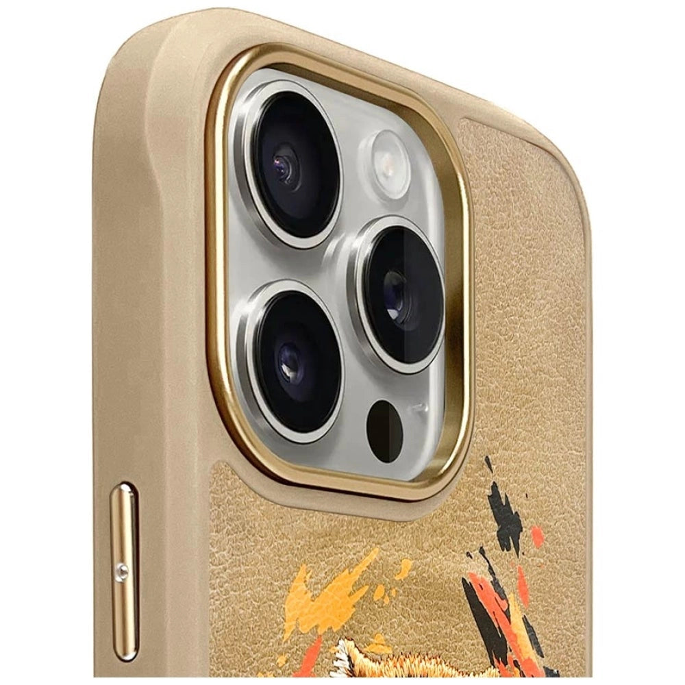 Nimmy Tiger MagSafe case for iPhone 16 Pro Max - brown_2