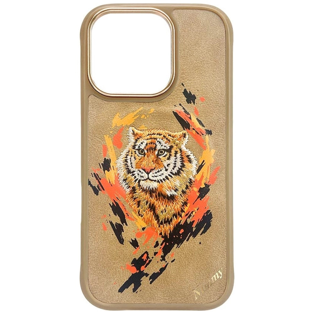 Nimmy Tiger MagSafe case for iPhone 16 Pro Max - brown_3