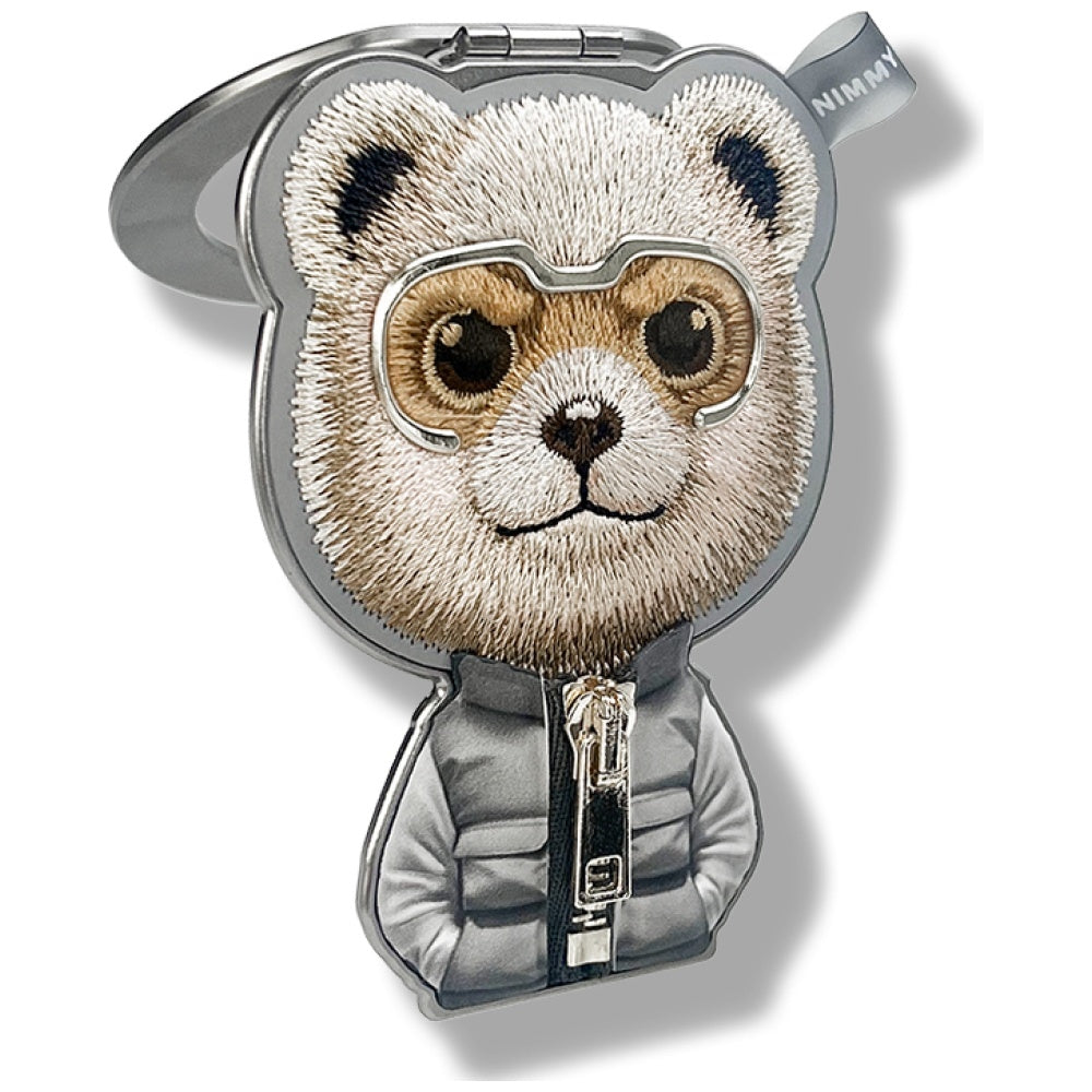 Nimmy Cool&amp;Cute 2.0 Bear Magnetic Pendant - Gray_2