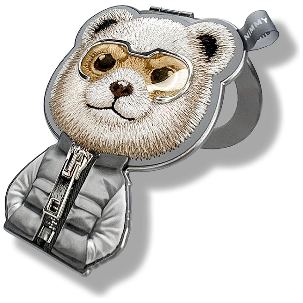 Nimmy Cool&amp;Cute 2.0 Bear Magnetic Pendant - Gray_3