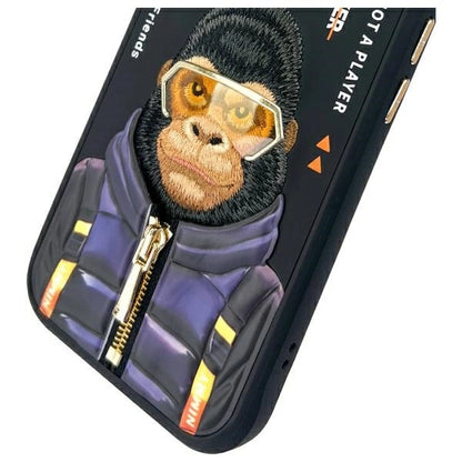 Nimmy Cool&amp;Cute 2.0 Monkey case for iPhone 15 - black_9