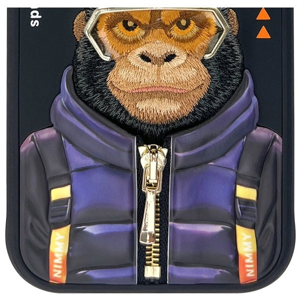 Nimmy Cool&amp;Cute 2.0 Monkey case for iPhone 15 - black_10