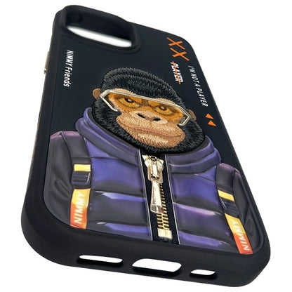 Nimmy Cool&amp;Cute 2.0 Monkey case for iPhone 15 - black_8