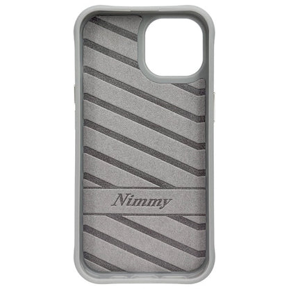Nimmy Glasses Cool Cat iPhone 15 Case - Gray_4