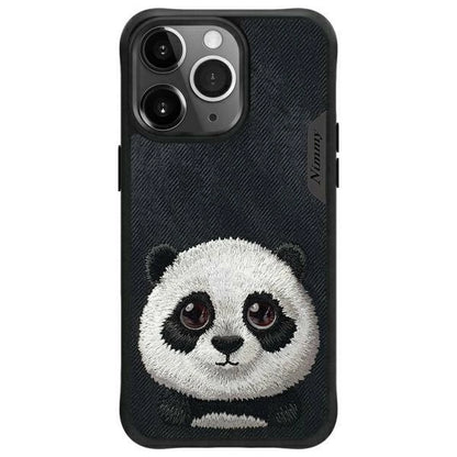 Nimmy Big Eyed Pet 2.0 Panda case for iPhone 15 Pro - black_0