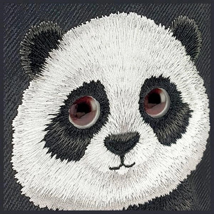 Nimmy Big Eyed Pet 2.0 Panda case for iPhone 15 Pro - black_6