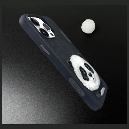Nimmy Big Eyed Pet 2.0 Panda case for iPhone 15 Pro - black_7