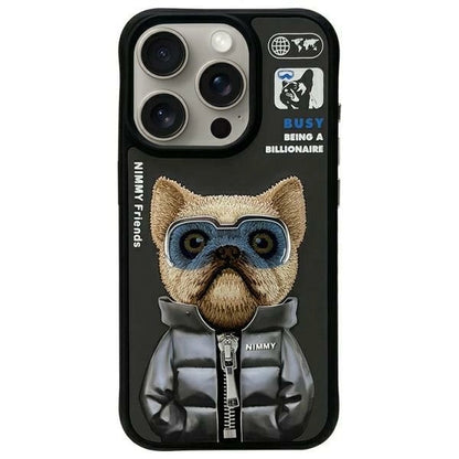 Nimmy Cool&amp;Cute 2.0 Case for iPhone 15 Pro - Black_0