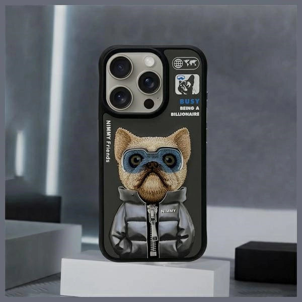 Nimmy Cool&amp;Cute 2.0 Case for iPhone 15 Pro - Black_9