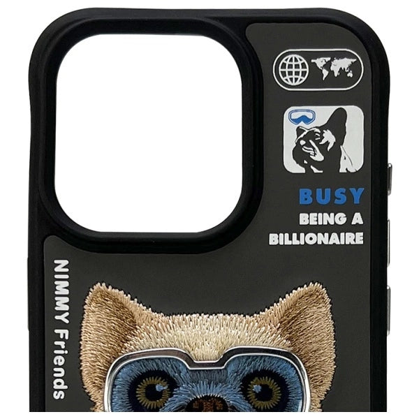 Nimmy Cool&amp;Cute 2.0 Case for iPhone 15 Pro - Black_4