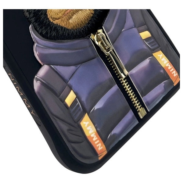 Nimmy Cool&amp;Cute 2.0 Monkey Case for iPhone 15 Pro - Black_4