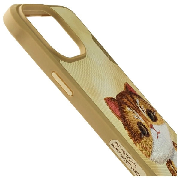 Nimmy Big Eyed Pet 2.0 Cat Case for iPhone 15 Pro - Green_3