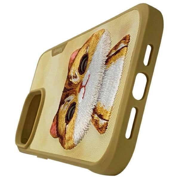 Nimmy Big Eyed Pet 2.0 Cat Case for iPhone 15 Pro - Green_5