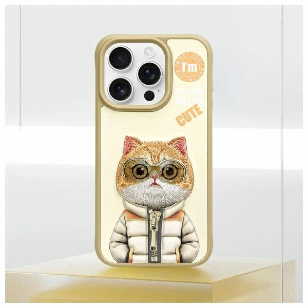 Nimmy Cool&amp;Cute 2.0 Cat Case for iPhone 15 Pro - Green_10