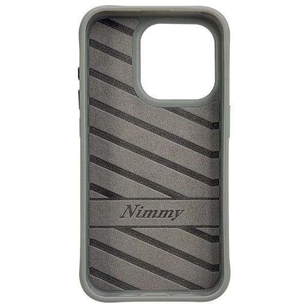 Nimmy Cool&amp;Cute 2.0 Bear Case for iPhone 15 Pro - Gray_4