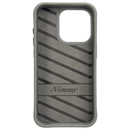Nimmy Cool&amp;Cute 2.0 Bear Case for iPhone 15 Pro - Gray_4