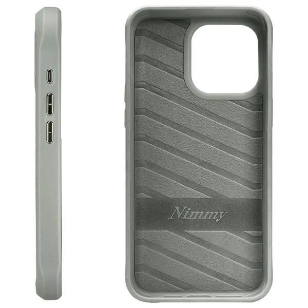 Nimmy Glasses Cool Cat Case for iPhone 15 Pro - Gray_1