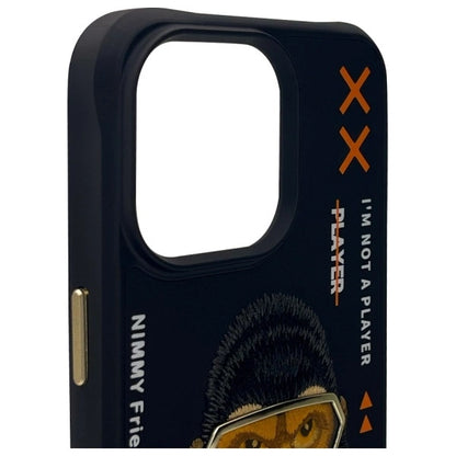 Nimmy Cool&amp;Cute 2.0 Monkey Case for iPhone 15 Pro Max - Black_2