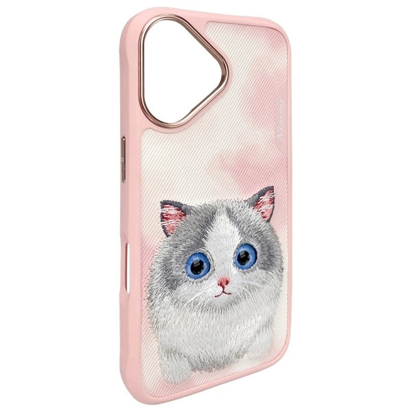 Nimmy Big Eyed Pet 2.0 Cat Case for iPhone 16 - Pink_3