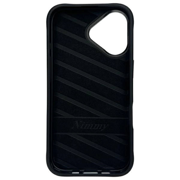 Nimmy Big Eyed Pet 2.0 Panda case for iPhone 16 - black_5
