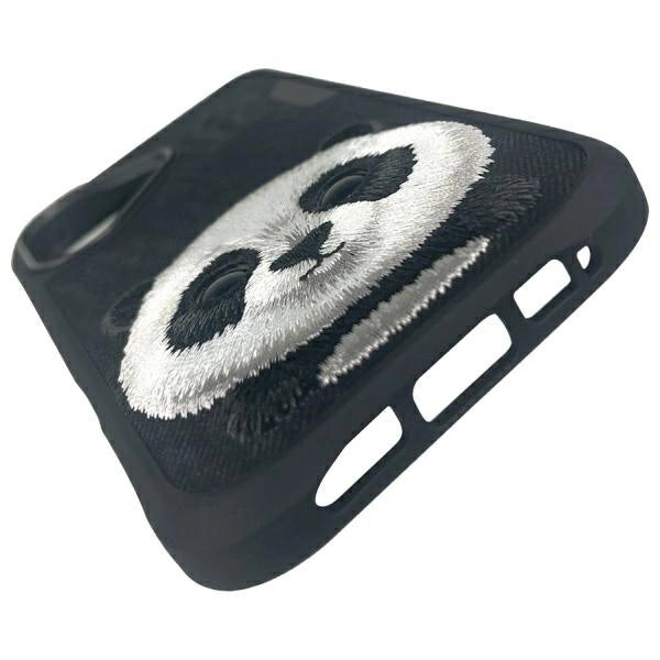 Nimmy Big Eyed Pet 2.0 Panda case for iPhone 16 - black_7