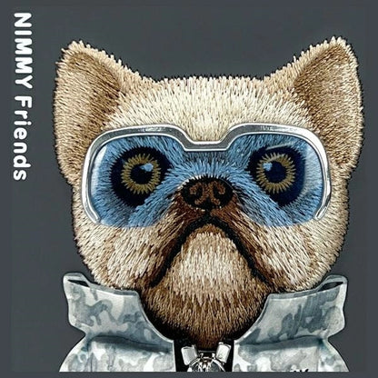 Nimmy Cool&amp;Cute 2.0 Dog Case for iPhone 16 - Black_9
