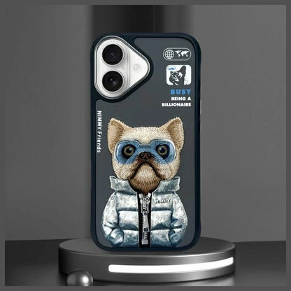 Nimmy Cool&amp;Cute 2.0 Dog Case for iPhone 16 - Black_10