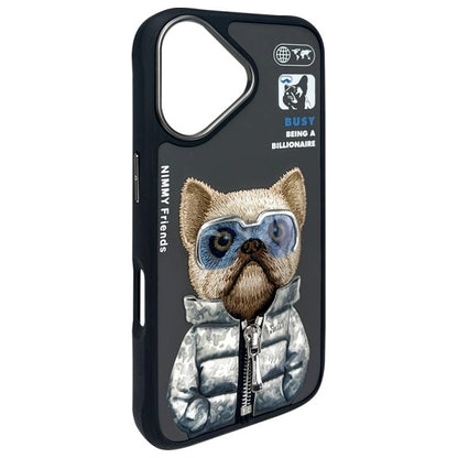 Nimmy Cool&amp;Cute 2.0 Dog Case for iPhone 16 - Black_3
