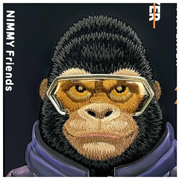 Nimmy Cool&amp;Cute 2.0 Monkey case for iPhone 16 - black_9
