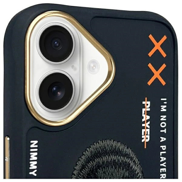 Nimmy Cool&amp;Cute 2.0 Monkey case for iPhone 16 - black_2