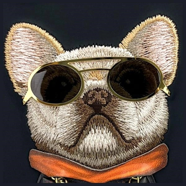 Nimmy Glasses Cool Dog iPhone 16 Case - Black_8