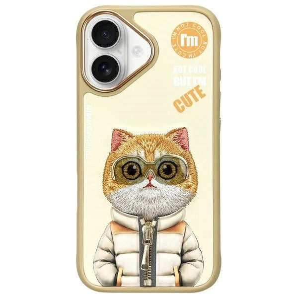 Nimmy Cool&amp;Cute 2.0 Cat Case for iPhone 16 - Green_0