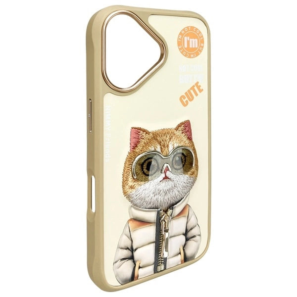 Nimmy Cool&amp;Cute 2.0 Cat Case for iPhone 16 - Green_3