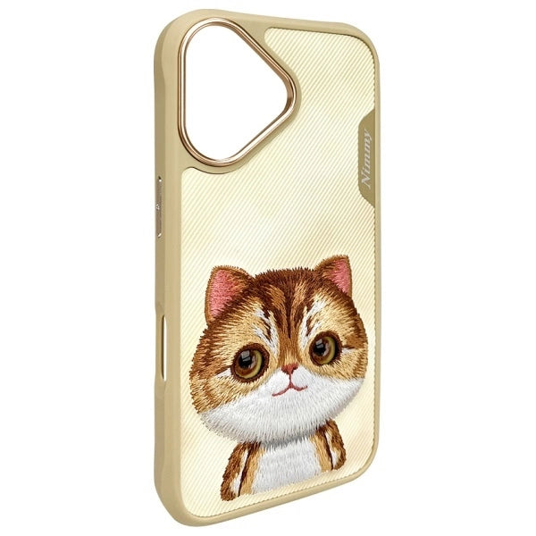 Nimmy Big Eyed Pet 2.0 Cat Case for iPhone 16 - Green_2
