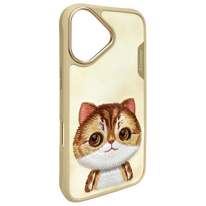 Nimmy Big Eyed Pet 2.0 Cat Case for iPhone 16 - Green_2