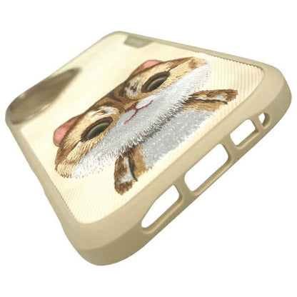 Nimmy Big Eyed Pet 2.0 Cat Case for iPhone 16 - Green_6