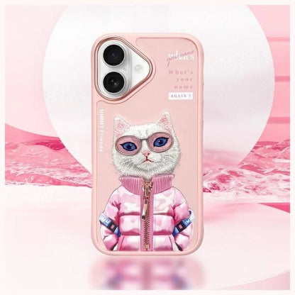 Nimmy Cool&amp;Cute 2.0 Cat Case for iPhone 16 - Pink_10
