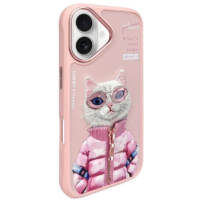 Nimmy Cool&amp;Cute 2.0 Cat Case for iPhone 16 - Pink_1